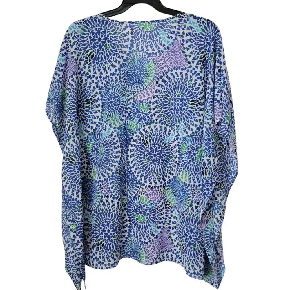 Super Cute Tropical Women's Swim Cover-up L - Picture 2 of 3